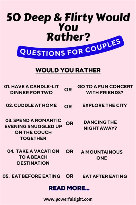 couples would you rather|would you rather questions for couples deep.